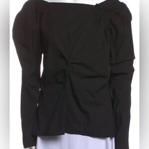 Rejina Pyo asymmetrical black top - 12